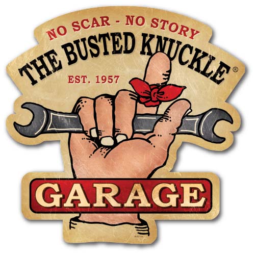 Busted Knuckle Garage Comfort Floor Mat - Busted Knuckle Garage